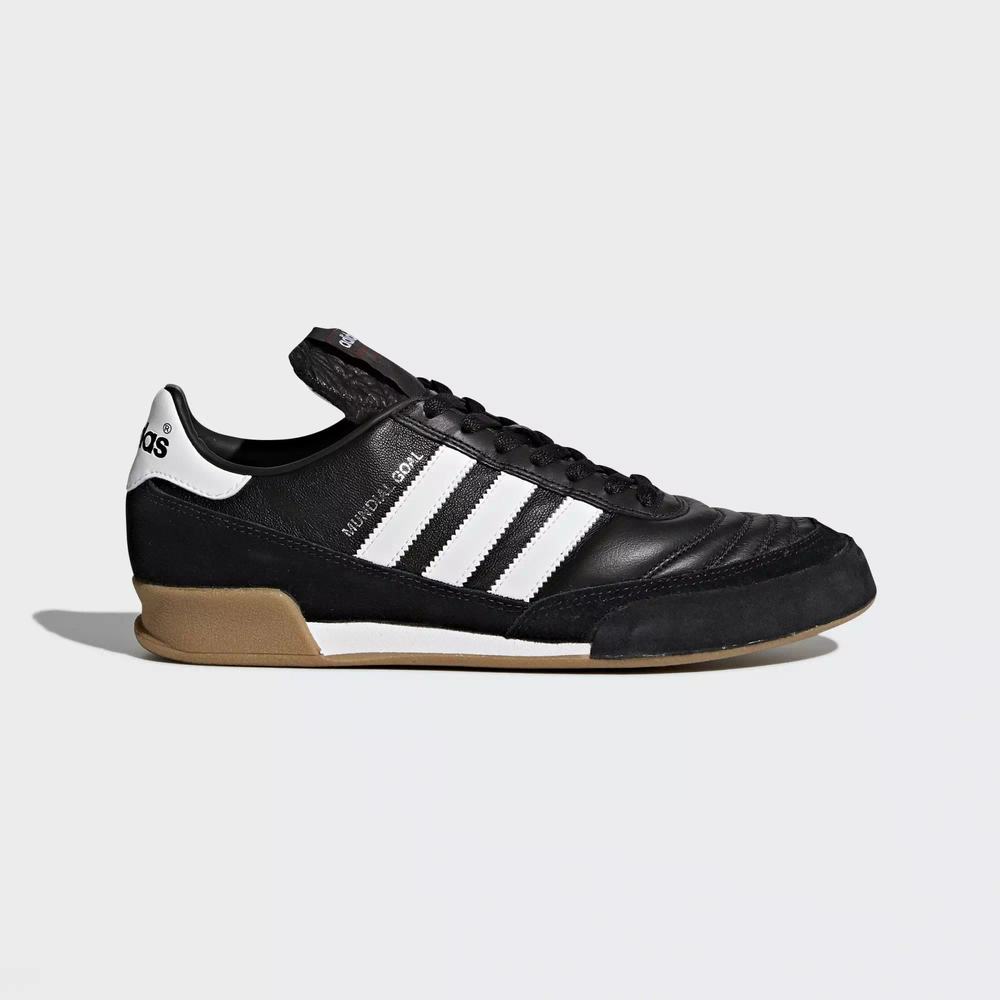 Adidas Mundial Goal Tenis De Futbol Negros Para Mujer (MX-11836)